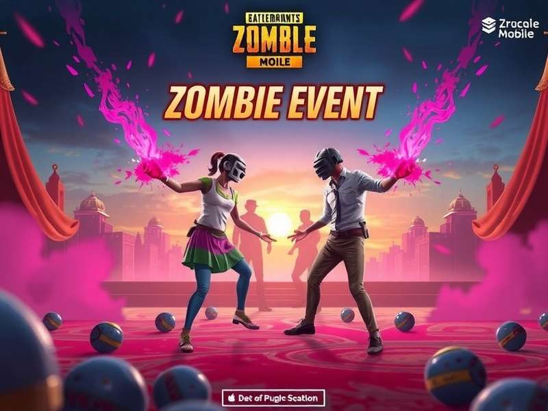 Holi event in PUBG Mobile Zombie Mode